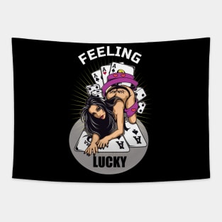 Feeling lucky Tapestry