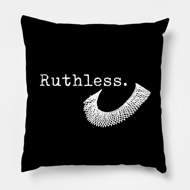 Ruthless - RBG Pillow by Design By Leo