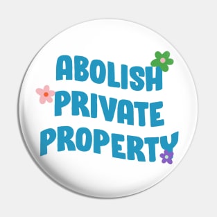 Abolish Private Property Pin