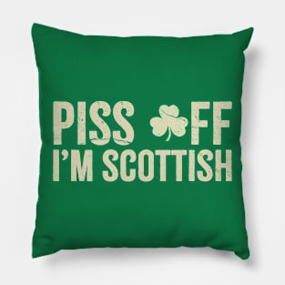 i'm scottish Pillow