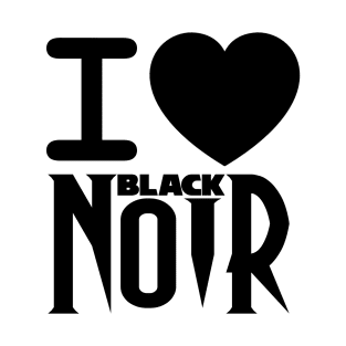 I Heart Black Noir T-Shirt