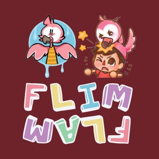 Flim Flam Flamingo Funny T-Shirt