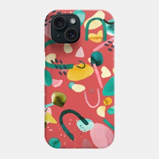 Geometric Organic Pieces Phone Case