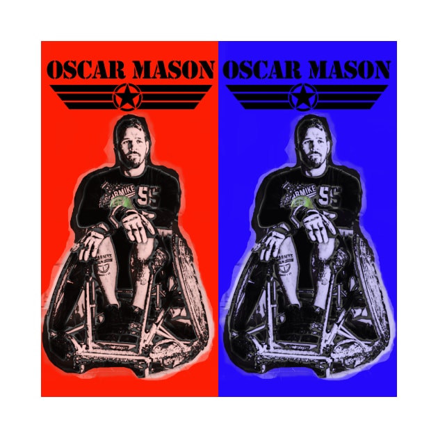 Oscar Mason Red & Blue by Boy without Legs