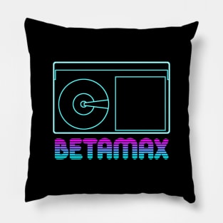 Betamax Neon Pillow