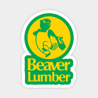 Beaver Lumber (Yellow Logo) Magnet