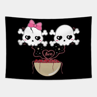 Spooky Date Tapestry