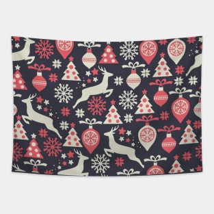 Christmas Decoration Pattern Tapestry