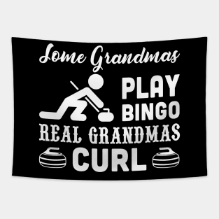 Some Grandmas Play Bingo Tapestry