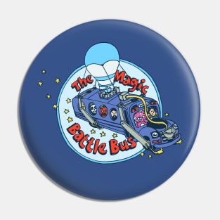 The Magic Battle Bus Pin