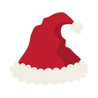 Santa hat sticker T-Shirt