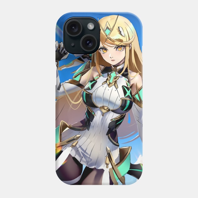 Mythra Phone Case by dat_cravat