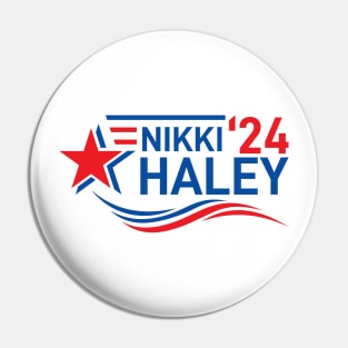 Nikki Haley 2024 For President Pin