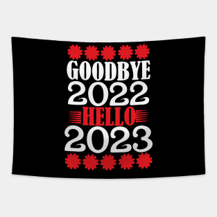 HAVE A MERRY CHRISTMAS - HAPPY NEW YEAR 2023 Tapestry