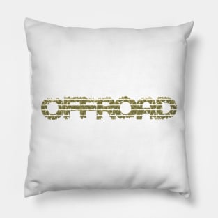 Offroad Tracks (ARMY) Pillow