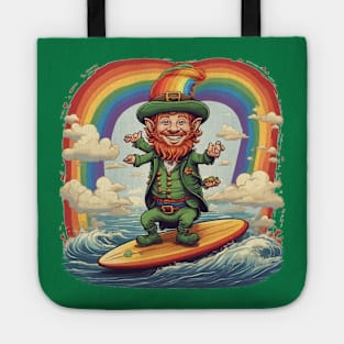 Leprechaun on the surf! #3 Tote