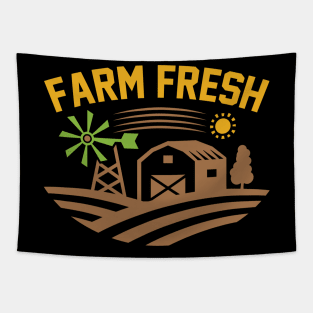 Farm Fresh T Shirt For Women Men Tapestry