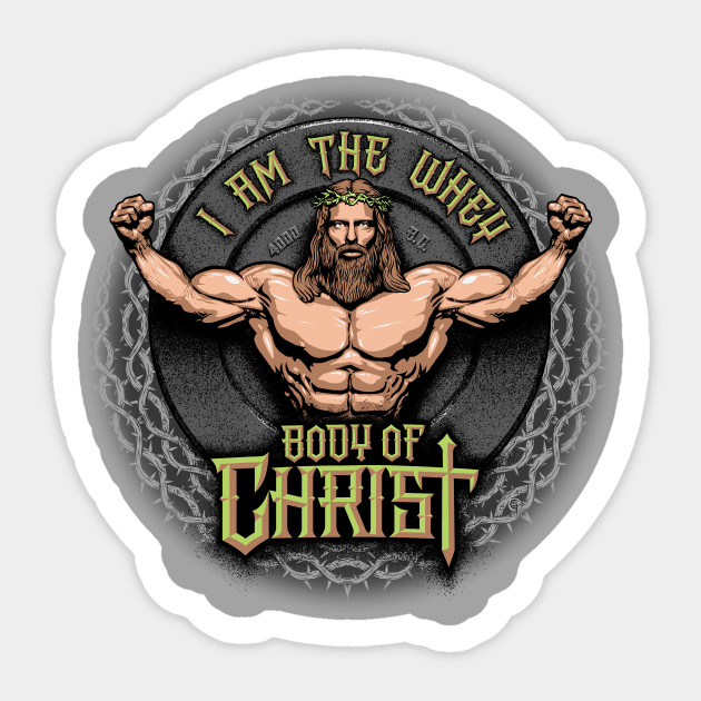 Body of Christ - Gym - Sticker