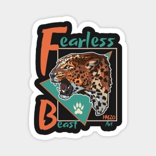 Fearless Beast Jaguar Magnet