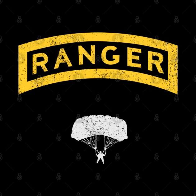 US Army Ranger Airborne | Vintage Airborne Soldier by floridadori