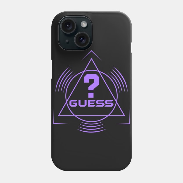 Guess ? Phone Case by melcu