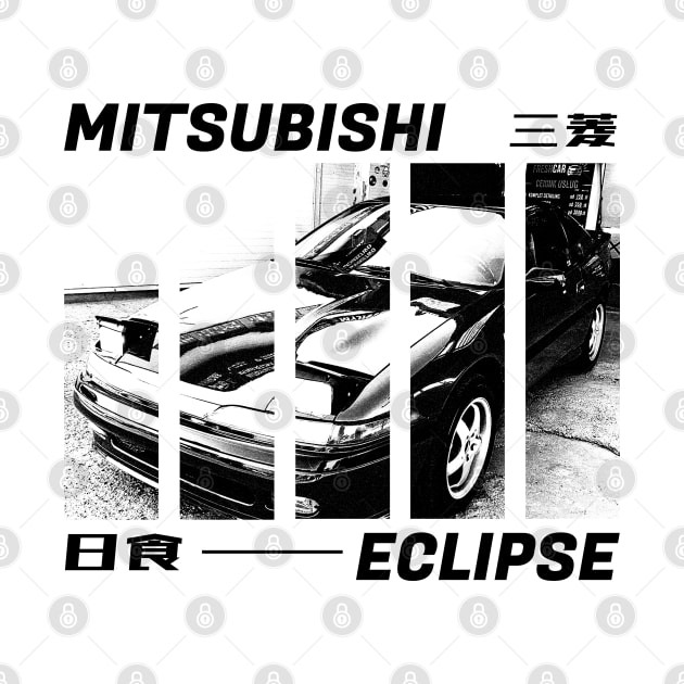 MITSUBISHI ECLIPSE D20 Black 'N White 3 by Cero