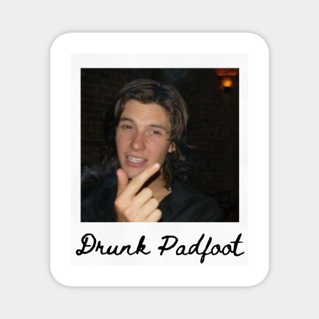 Padfoot at a Party Magnet by ThePureAudacity