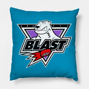 Defunct Minnesota Arctic Blast Roller Hockey Pillow