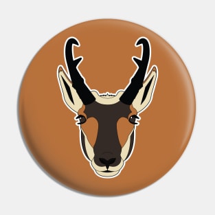 Pronghorn Pin