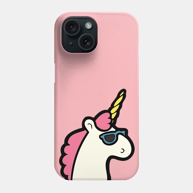 Pink Unicorn Phone Case by evannave