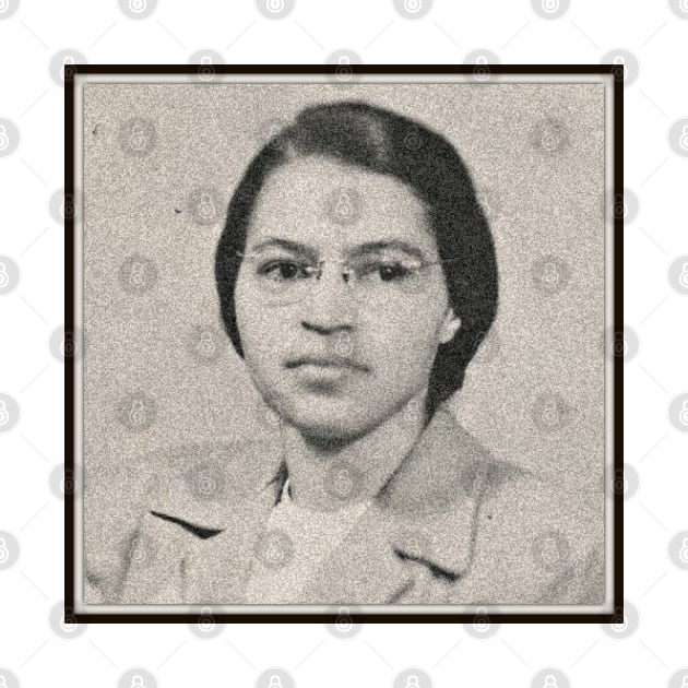 Rosa Parks Portrait by wls