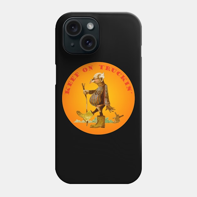 Keep on Truckin' Phone Case by MichaelaGrove