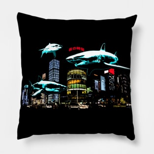 Shark City Pillow