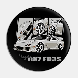 Mazda RX7 FD3S, JDM, Japanese cars Pin