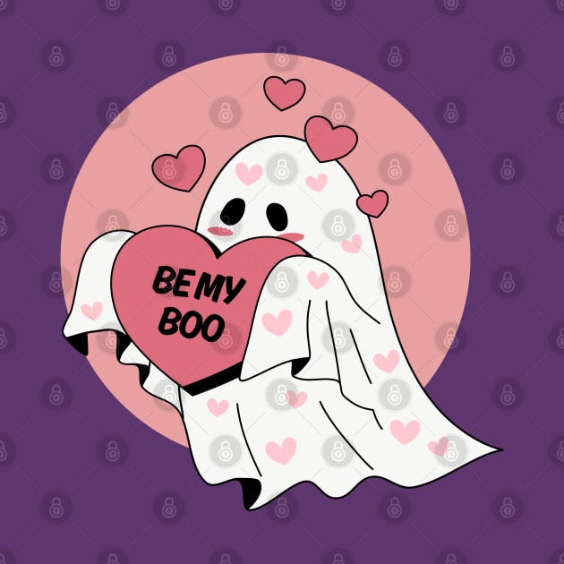 Valentines Ghost Be My Boo by hippohost