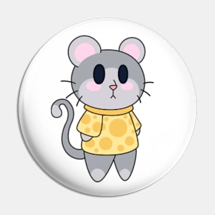 Chibi Mouse Critter Pin