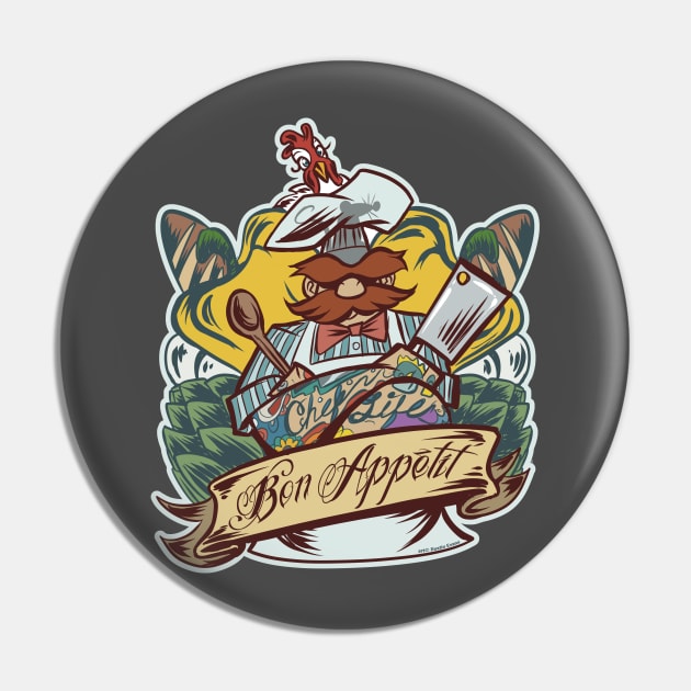 Swedish Chef Life Bon Appetit Pin by Dustinart