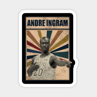 Los Angeles Lakers Andre Ingram Magnet