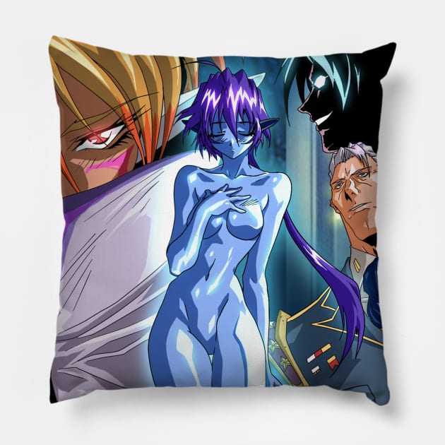 Contancy Roa OVA 1 Promo artwork Pillow by InfinityArk