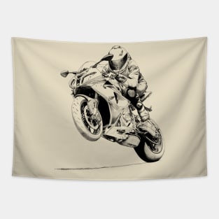 Motorcycle Tapestry