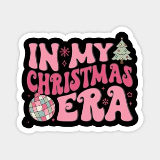 Christmas In My Merry Era Xmas Holiday Christmas Magnet