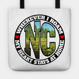 Heart Stays Home - North Carolina Tote