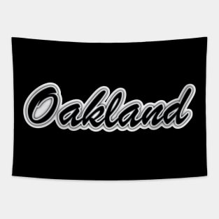 Football Fan of Oakland Tapestry