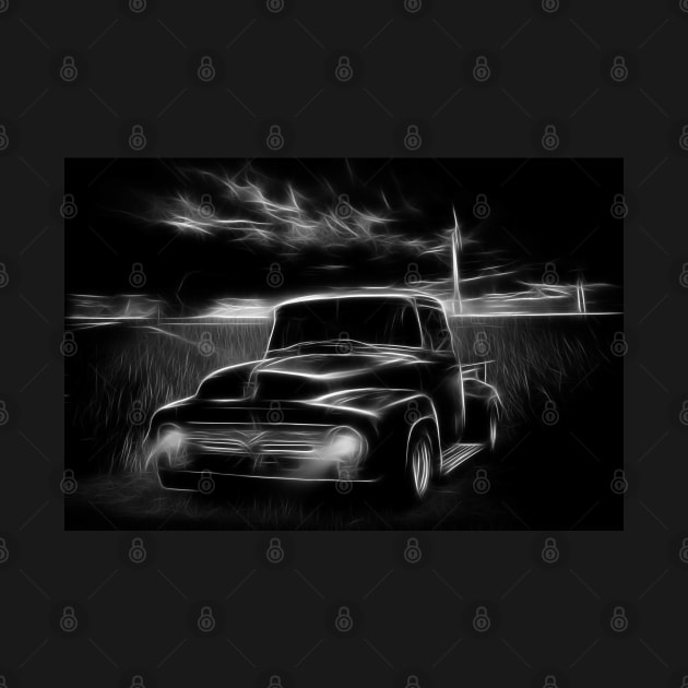 1947 - Chevrolet, black white - 02 by hottehue