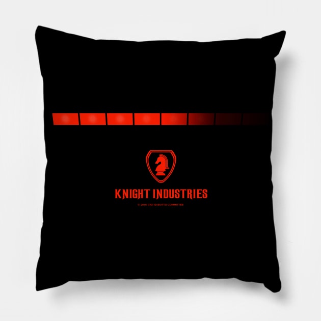 Knight Rider - TV Shows Pillow by GiGiGabutto