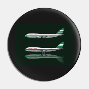 Cathay Pacific 747-400 Lettuce Leaf Livery Pin