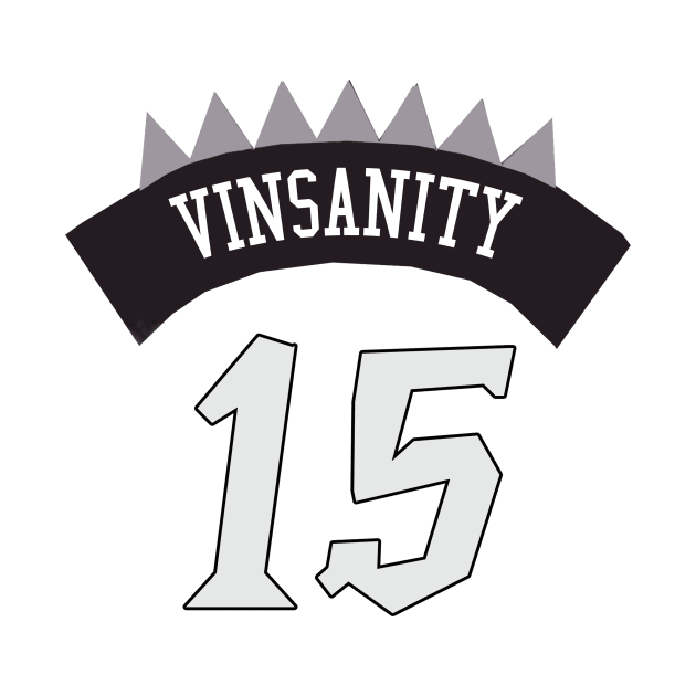 Vince Carter 'Vinsanity' Nickname Jersey - Toronto Raptors by xavierjfong