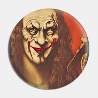 Devil Loves to Laugh Pin