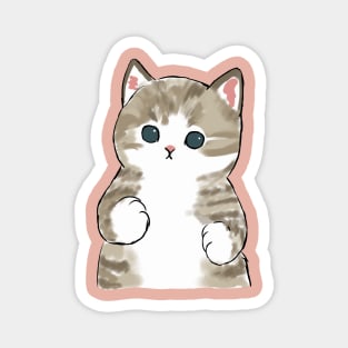 Mofu sand cat Magnet