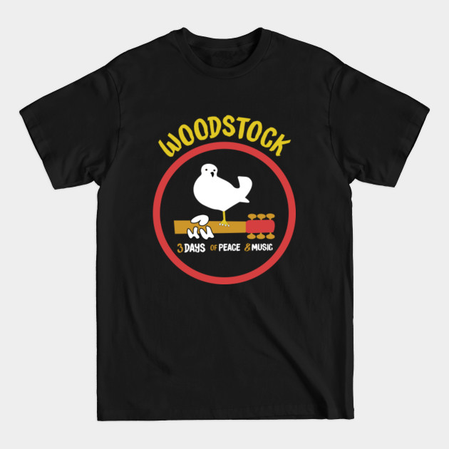 Discover woodstock 50th anniversary 1969 2020,Woodstock Shirt,Woodstock 1969 ,Peace Love Bird - Woodstock - T-Shirt